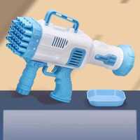 Pistol de facut baloane de sapun, tip Bazooka,design compact