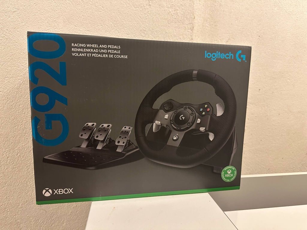 Logitech g920 + скорости + ръчна спирачка