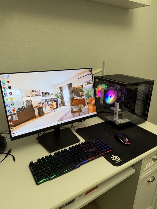 Компьютер игровой комплект rtx 5060 i5 12400 озу 32