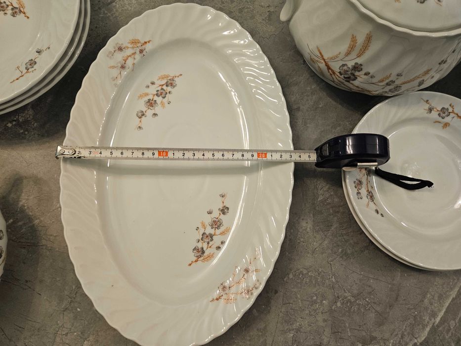 Ретро винтидж порцеланов сервиз „Китка“ – Нови пазар, България