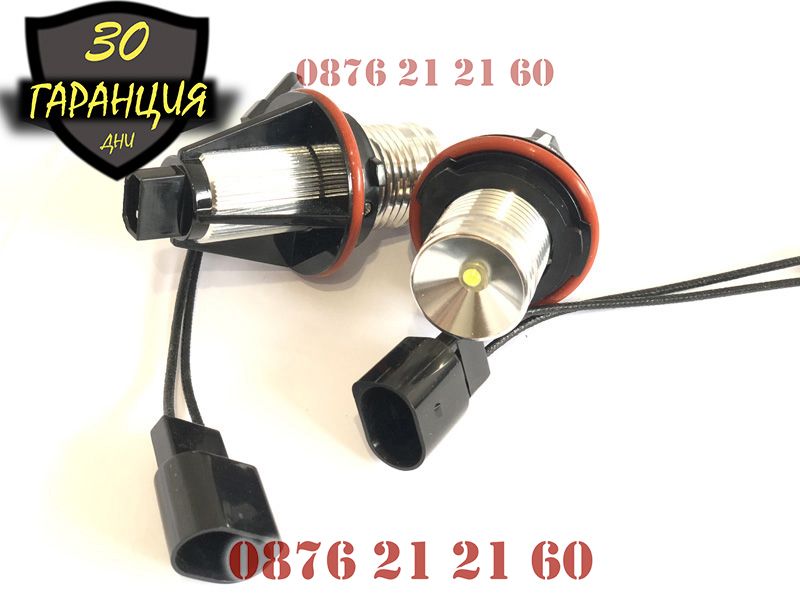 LED Крушки Angel Eyes BMW E39 E60 X3 X5 ЛЕД БМВ Е39 Е60 Ангелски Очи