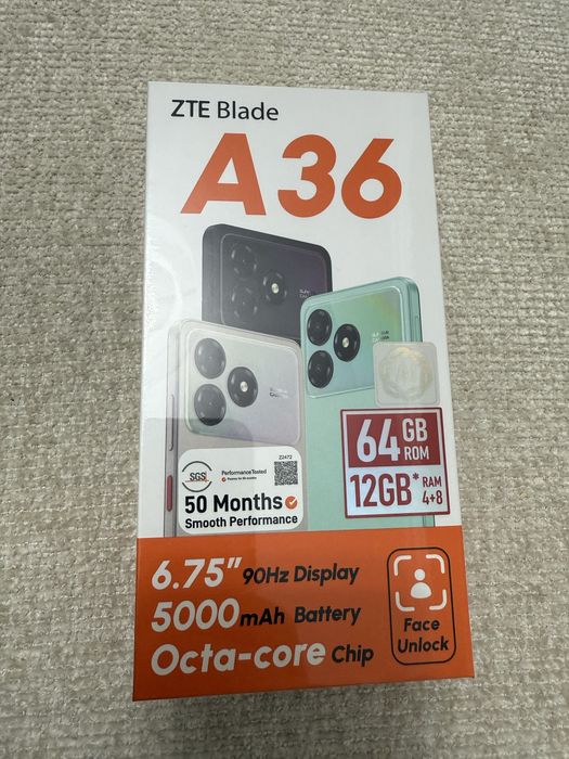 Продам телефон ZTE Blade A36