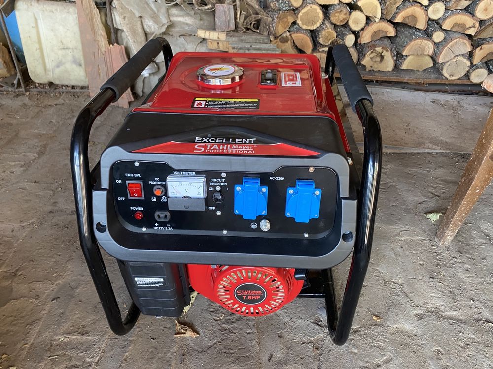 Бензинов Генератор 3.8 Kw 3800W