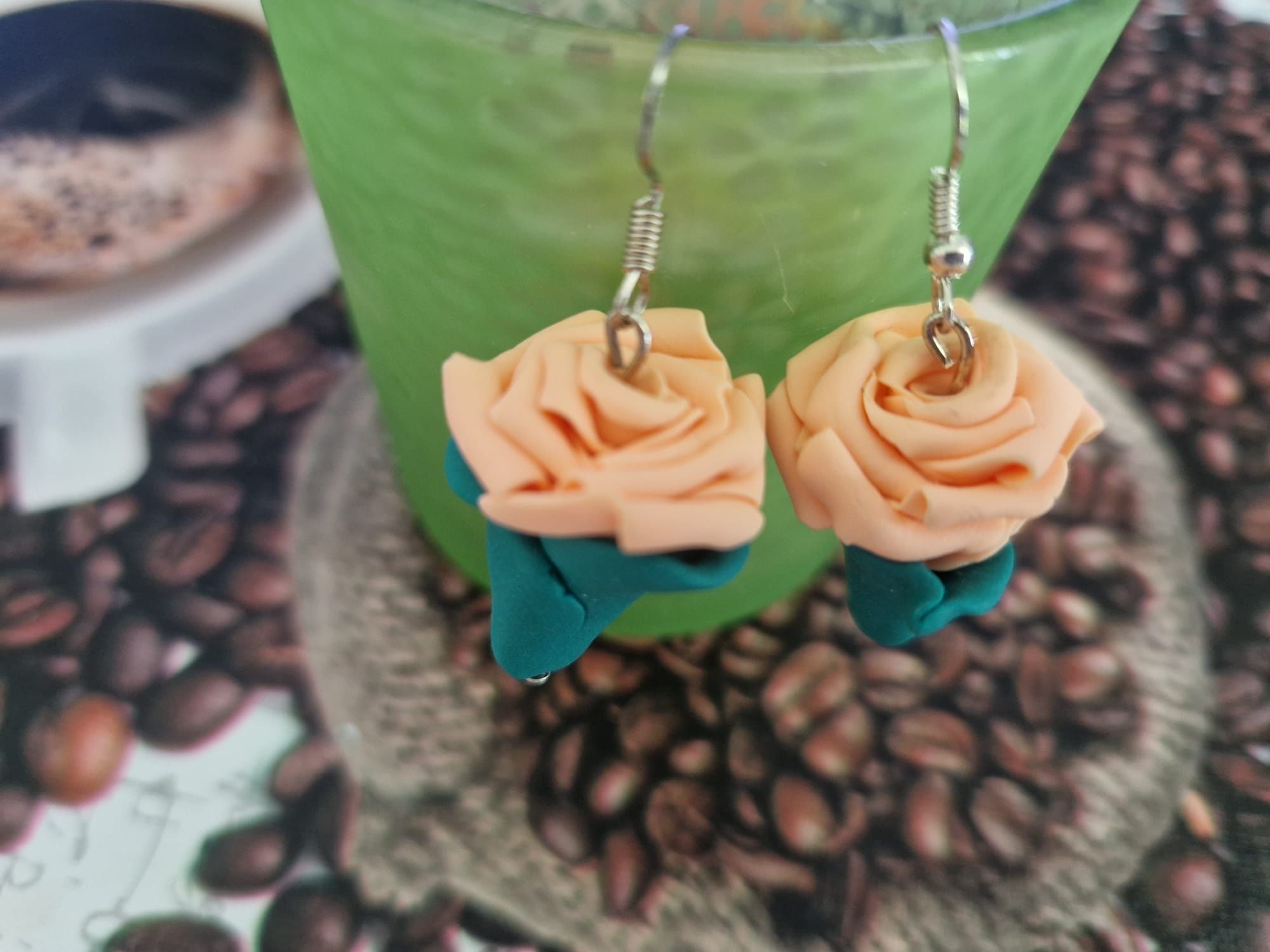 Cercei handmade din fimo