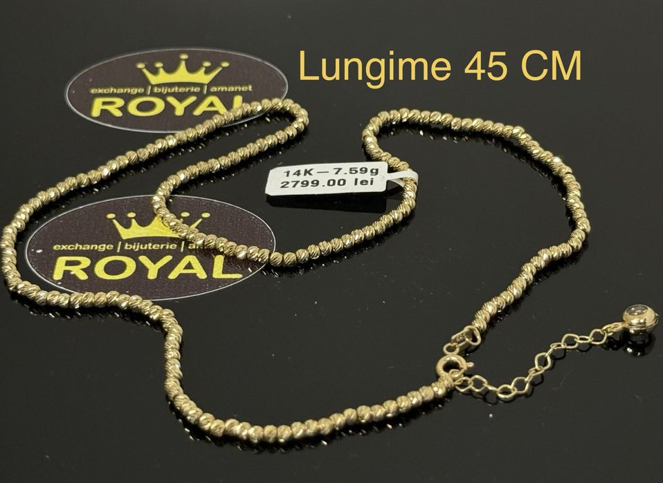 Bijuteria ROYAL : Lant AUR 14K / 7.59 GR