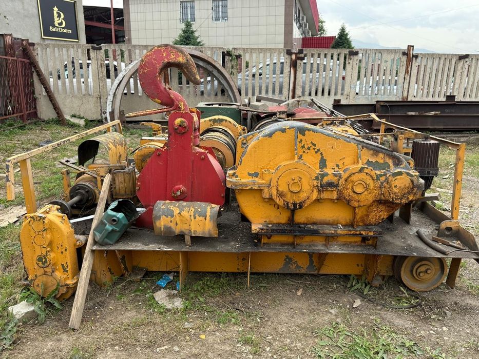 Продам телегу от мостового крана 16тонник