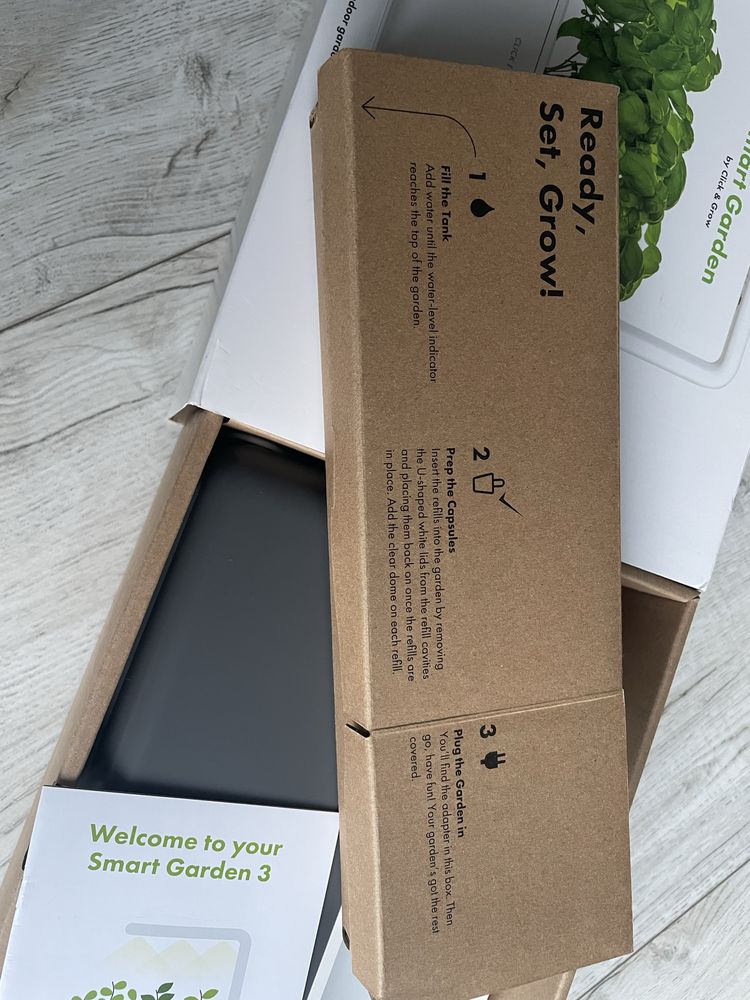Саксия Smart Garden - click and grow