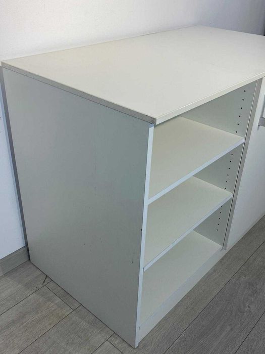 Comodă; Dulap Birou cu Rafturi și Ușă