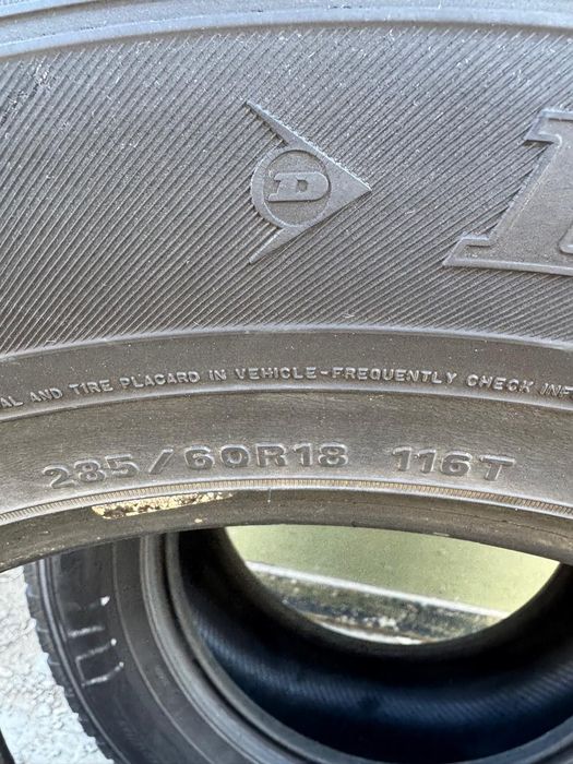 Продам зимние шины без порезов и латок R 18 285/60