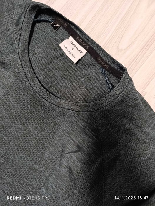 Gymshark Apex Long Sleeve T-Shirt''оригинална мъжка тениска Л размер