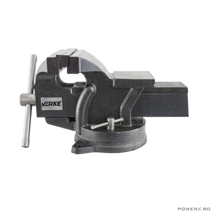 Menghina rotativa turnata, rotație 360°, de banc, cu nicovala, 150