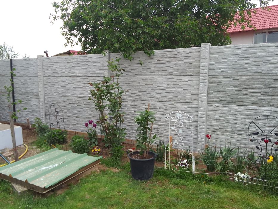 Gard de beton de buna calitate