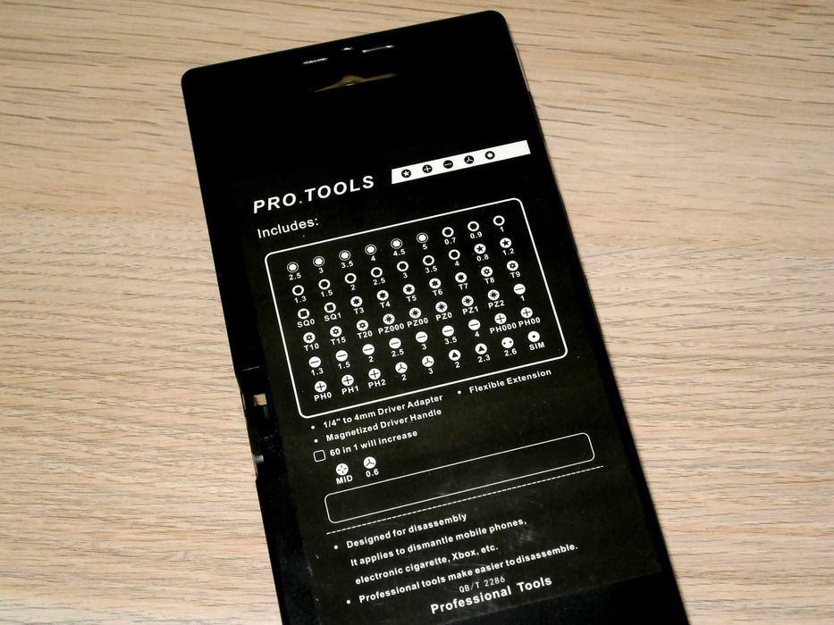 Surubelnita de precizie - Oria 60 in 1 Precision Kit (iPhone, Macbook)