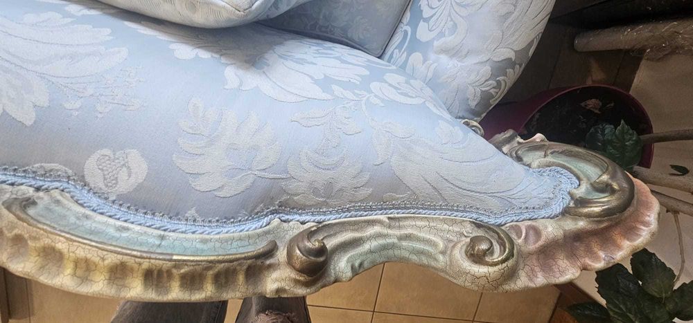 Canapea superba in stil venetian cu 4 fotolii impecabila!