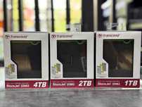 Новыей Внешний жёсткий диск Transcend 1TB, 2TB, 4TB