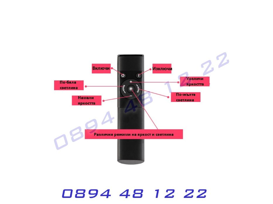 LED Ring Light Рингова Лампа Осветление ЛЕД Ринг Стойка 210см 18 INC