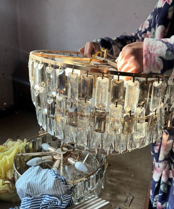 Люстра отличном состояние