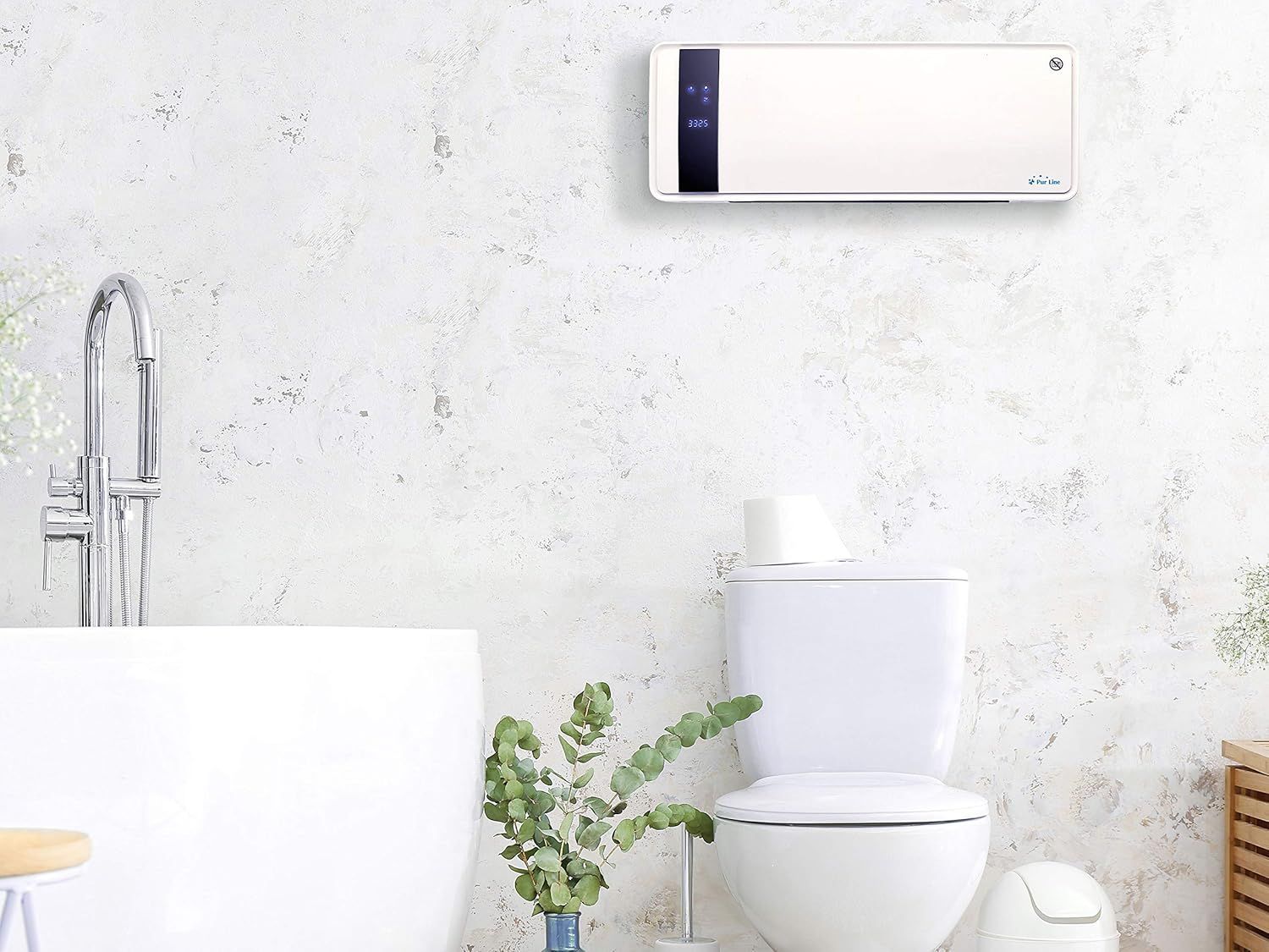 Calorifer ceramic perete 2000W digital cu telecomanda | 097373