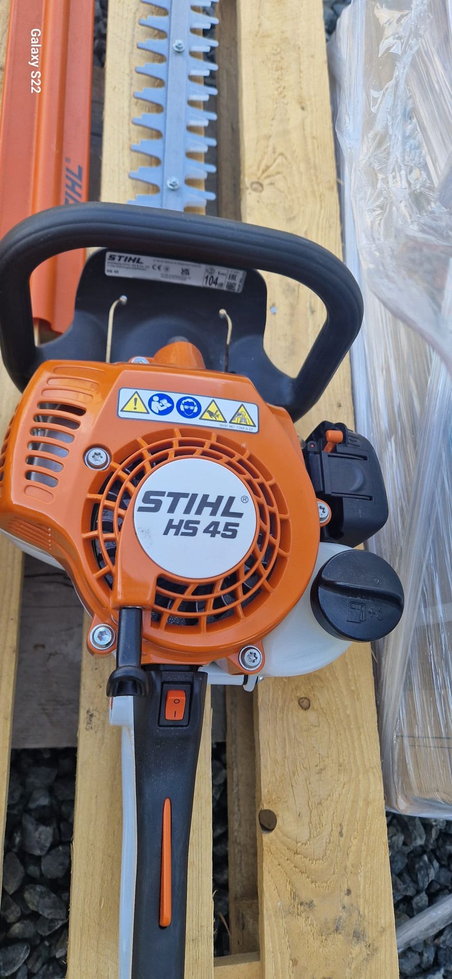 Stihl foarfeca de tuns gard viu