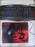 Kit gaming Redragon tastatură+mouse+mousepad