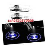 Set De 2 Proiectoare 3d Logo Bmw Led Portiere Usi