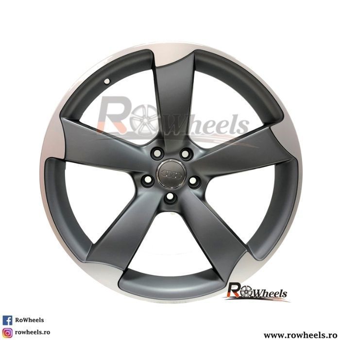 Jante audi 20 inch Model Rotor culoare gri mat A5 A6 A7 A8 Q3 Q5