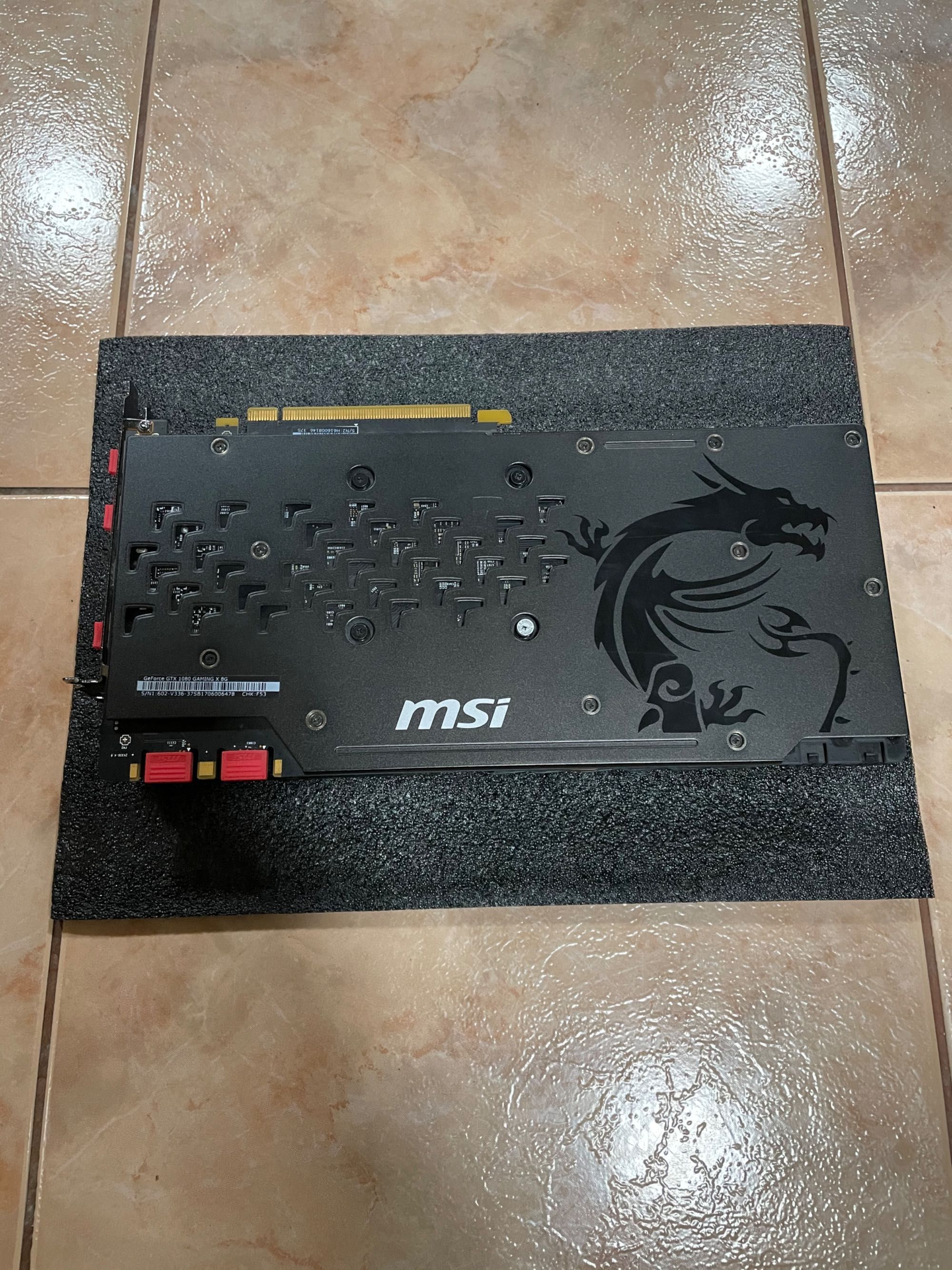 Видео карта MSI GeForce GTX 1080 GAMING 8G