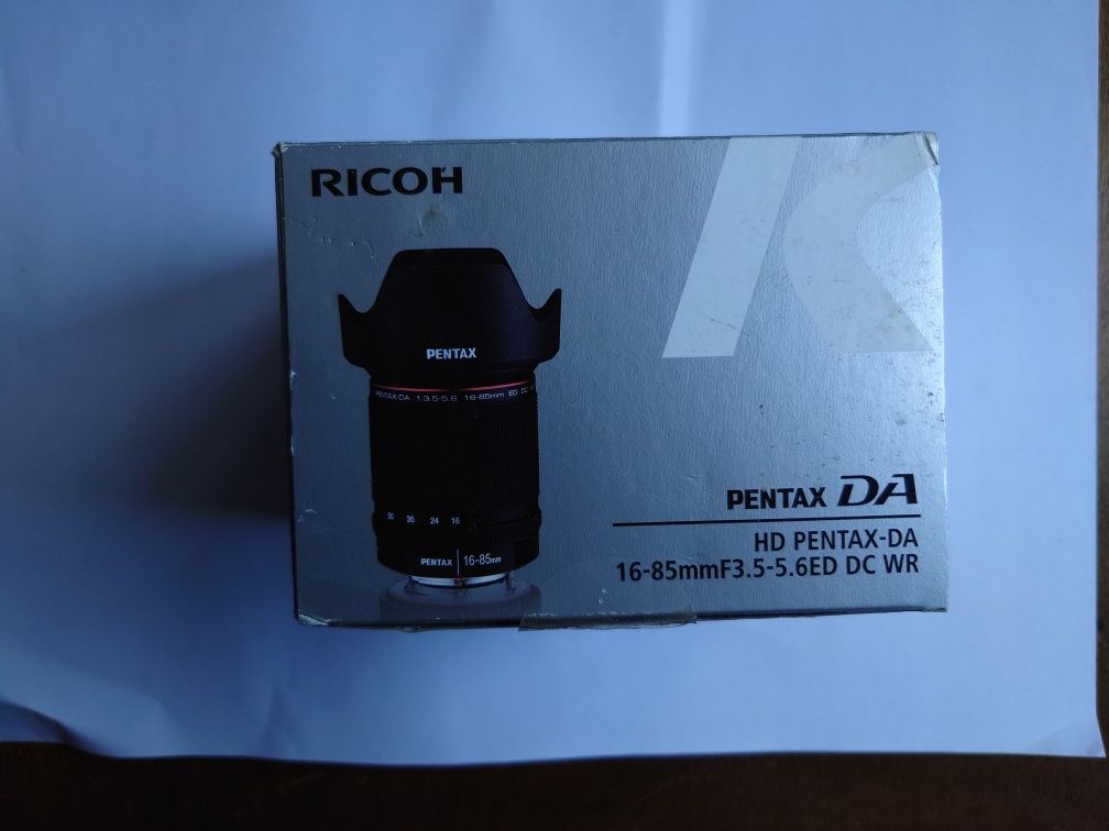 PENTAX HD DA 16-85 mm F3.5-5.6 ED DC WR