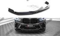 Prelungire splitter bara fata Bmw X5M F95 2018- v3 - Maxton Design