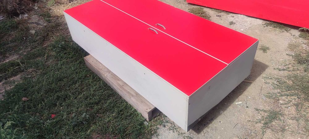 Dulap 170x80x35 cm din PAL, cu rafturi, picioare reglabile