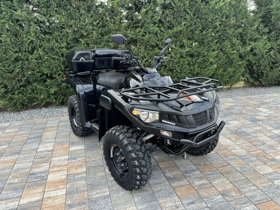 Atv Dinli 600 4x4 / fabricatie 2014 / omologat 2 persoane
