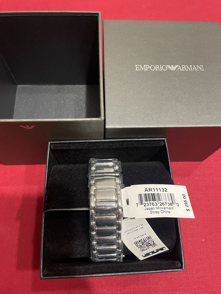 Оригинален EMPORIO ARMANI Chronograph Stainless Steel часовник