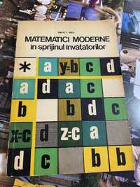 Roșca Dumitru-Matematici moderne în sprijinul învățătorilor EDP 1978