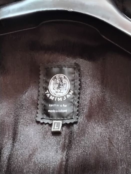 Дамски кожен елек