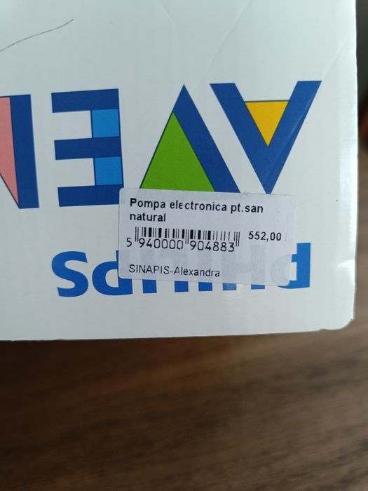 Philips Avent Pompa electronica pentru san natural