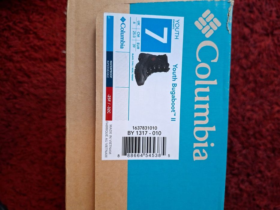 Ghete de iarna Columbia