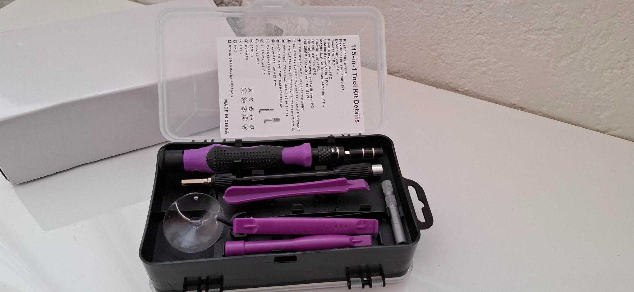 Set cheie cu clichet si set surubelnite de precizie