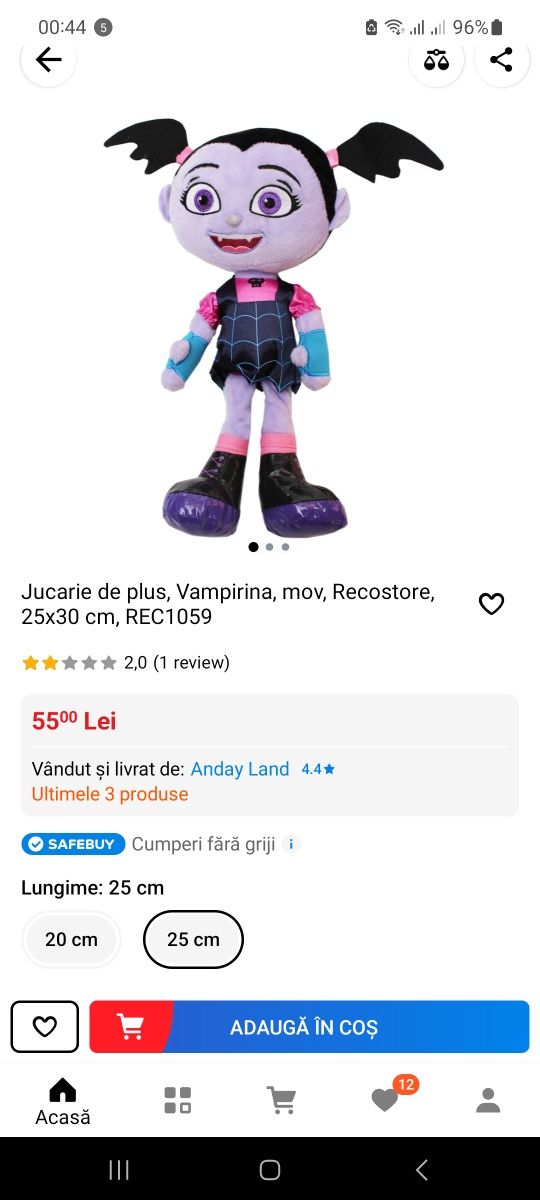 Jucarie de plus, Vampirina