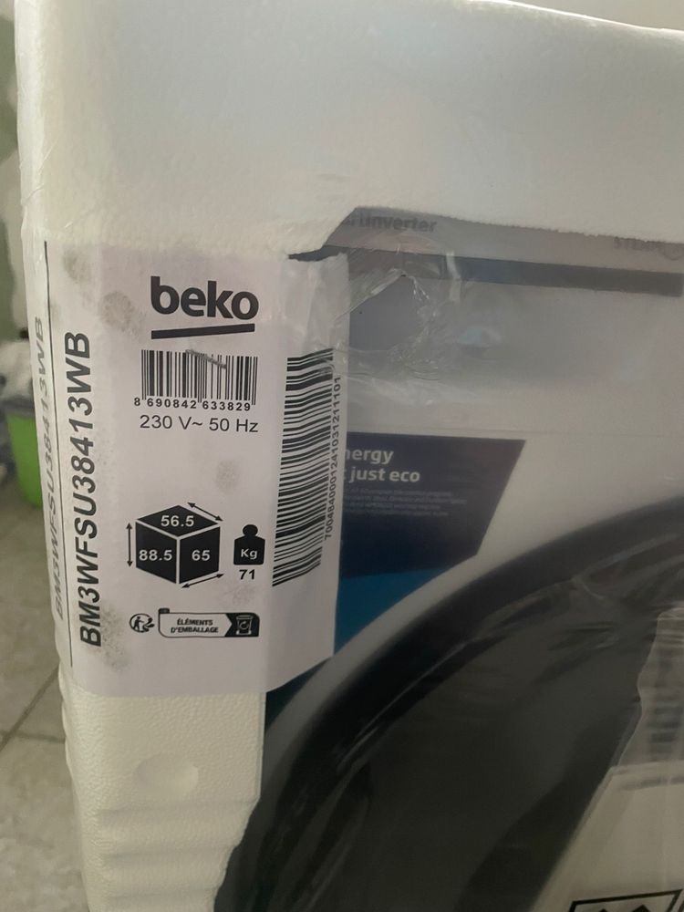 Masina de spalat Beko, noua nefolosita