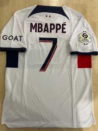 Tricou fotbal PSG 23/24 Away - Mbappe 7