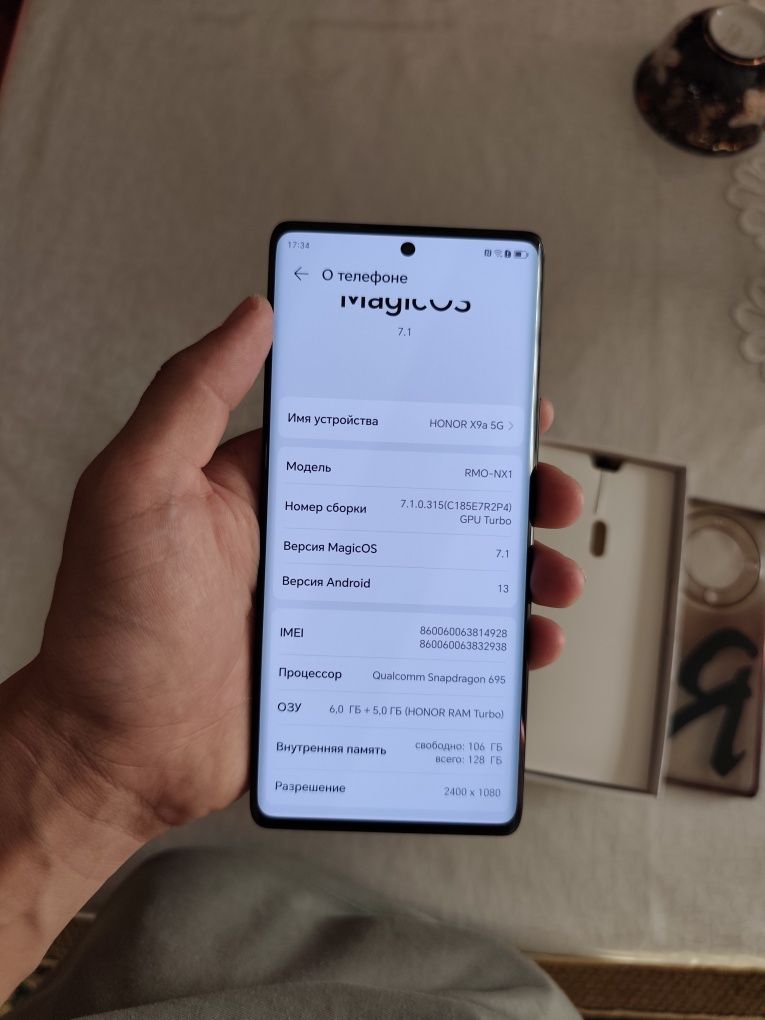 Honor X9a 6/128GB ideal yengide