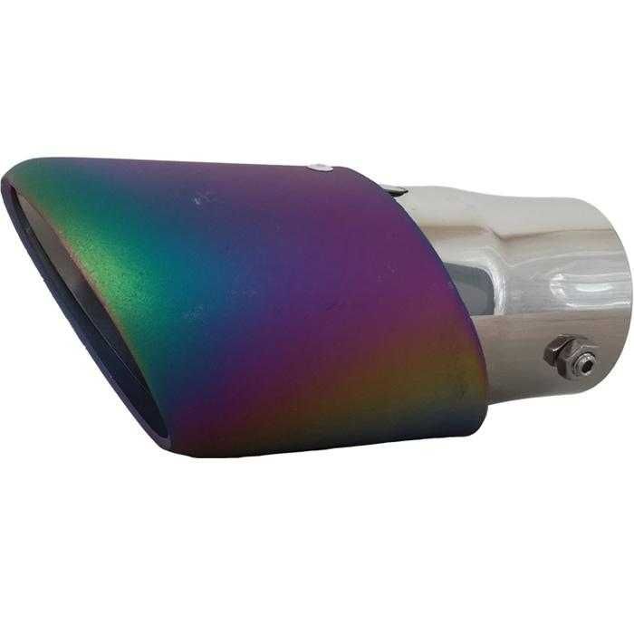 Накрайник ауспух 2471 цветен, сив, карбон, черен 60мм-63мм