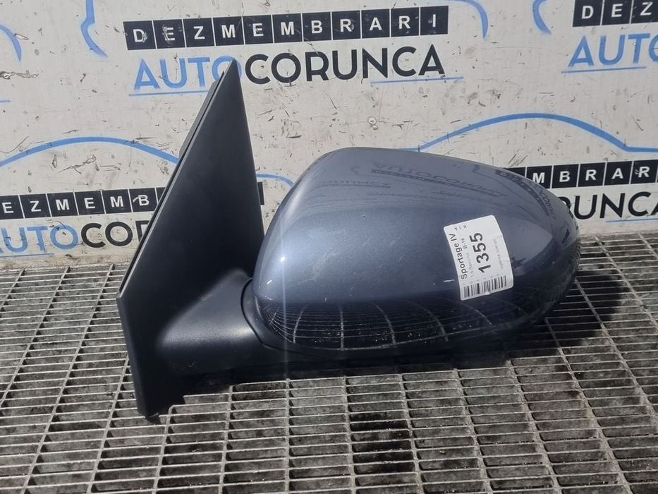 Oglinda stanga Kia Sportage IV 2016 - 2018 4 Usi Palnetenblau Metalizat D7 (1355) Fara ...