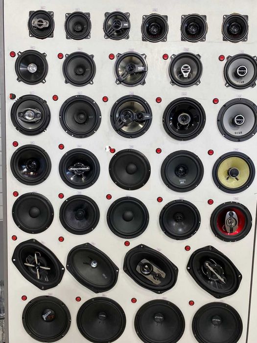 Динамики Автозвук автоакустика  колонки 13 16 6х9 20 см сабвуферы