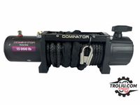 Troliu electric 13000 SR Dominator HD sintetic platforma 4x4 auto