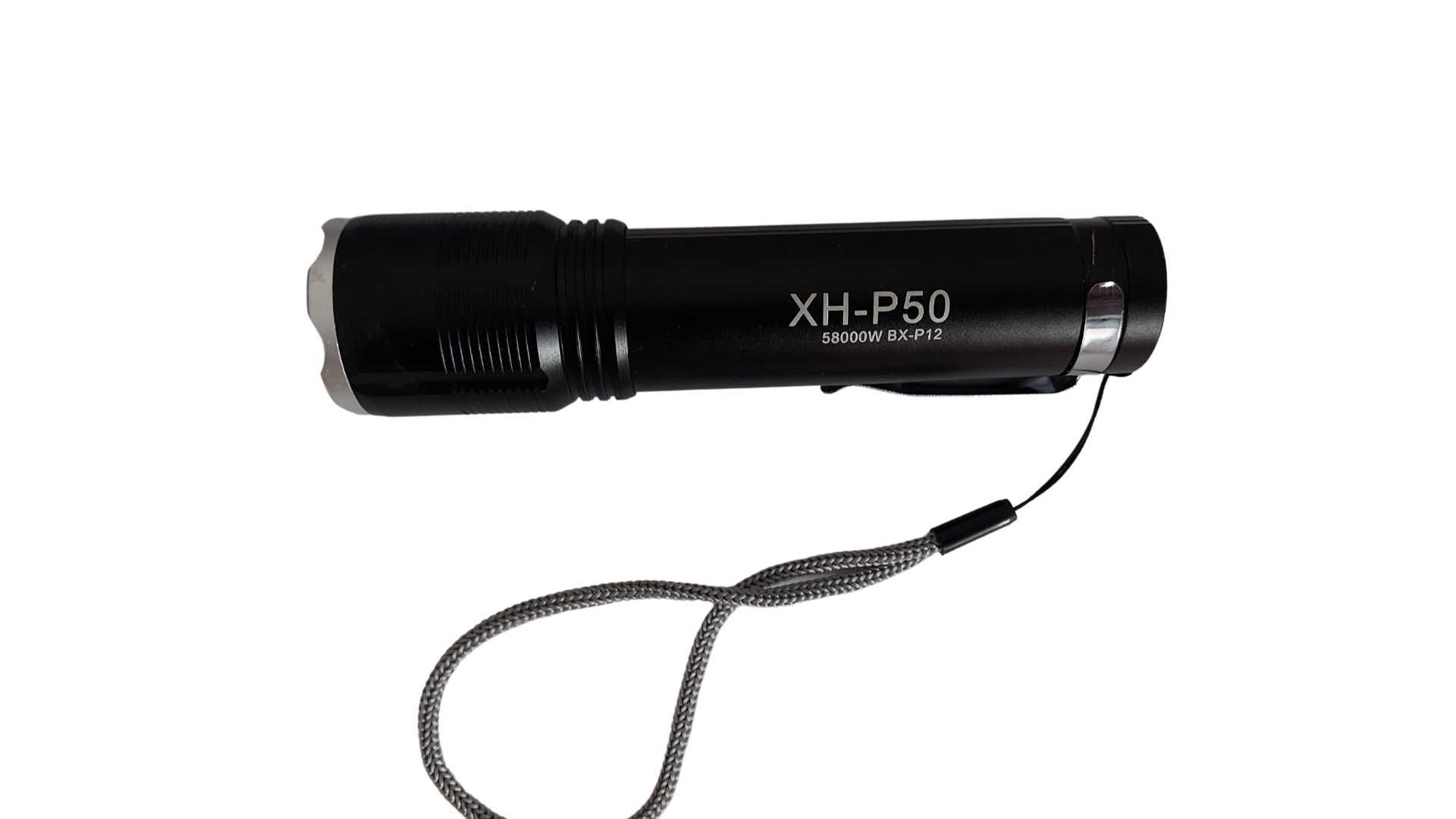 Lanterna LED Reincarcabila cu acumulator HX-P50