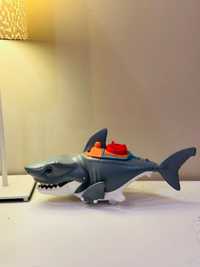 Голяма детска играчка акула за коли hot wheels