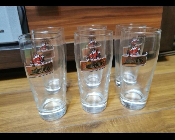 Pahare Gambrinus 6 buc