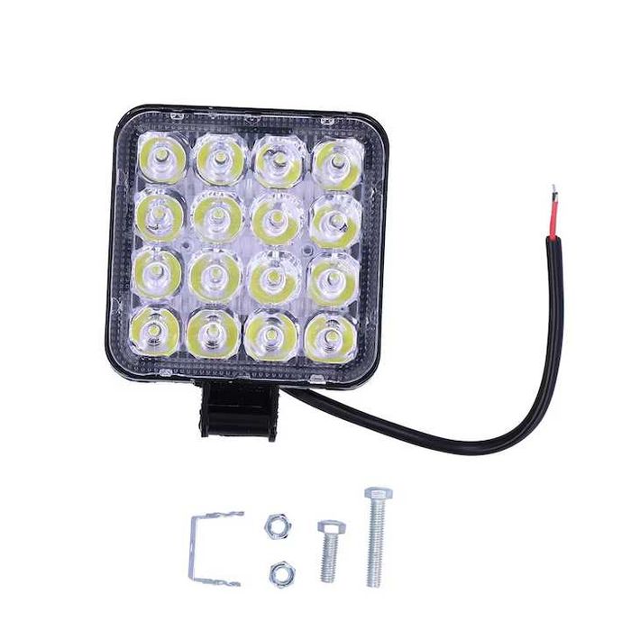 Lampa de lucru LED 16 LED-uri 48W IP68, dimensiune 83mm, universala