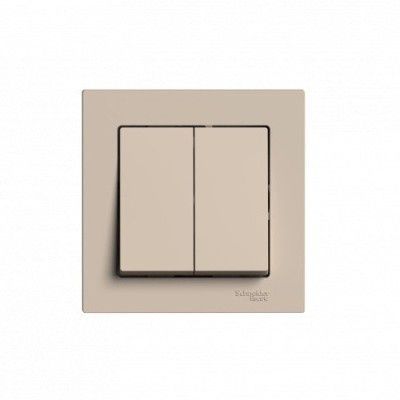 Розетки и выключатели песочный